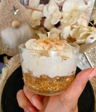 Bougie gourmande fleur de Noël