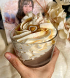 La bougie gourmande caramel crémeux 