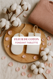 Tablette de cire parfumée FLEUR DE COTON